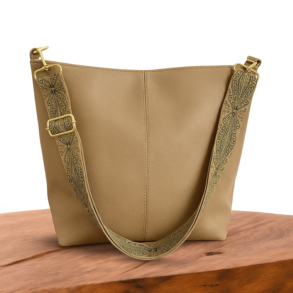 Chelsey’s Vintage Charm | Leather Shoulder Bag